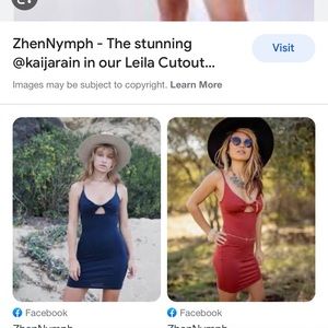 Cutout dress in black